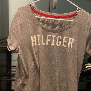 light grey sleep shirt